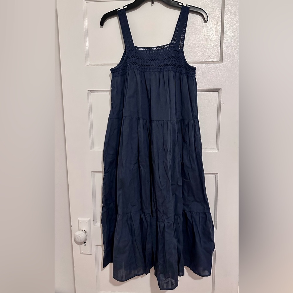 Navy Universal Thread Target Dress